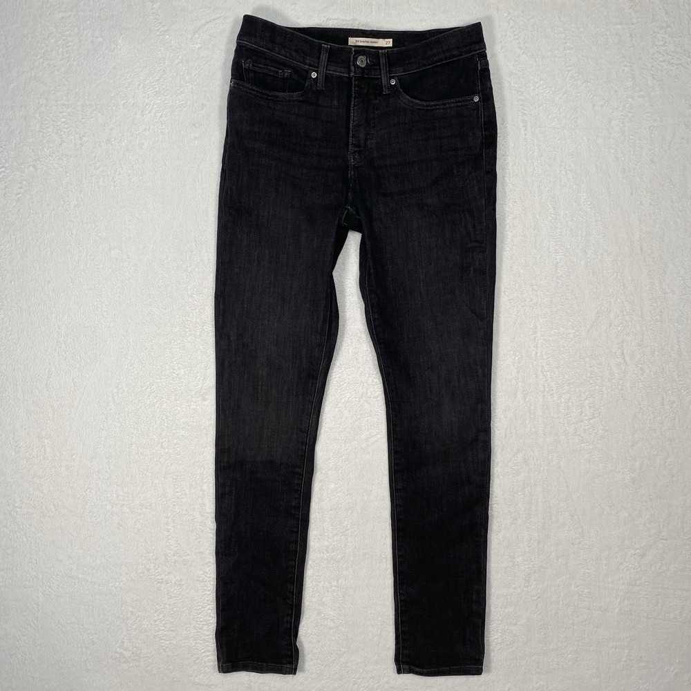Levi's 311‎ Shaping Skinny Jeans Women's Black Denim in Size 27